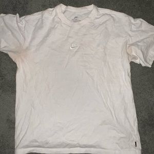 Nike Logo Tshirt - White - Large